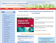 Tablet Screenshot of famous-quotes-and-quotations.com